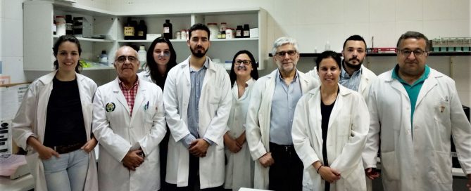 Equipo de Parasitología de la UEX.
